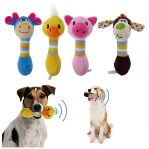Dog Animal Squeaker Toys