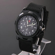 Canvas Military Quartz Watch