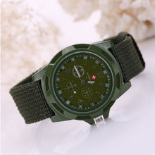 Canvas Military Quartz Watch