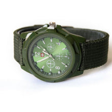 Canvas Military Quartz Watch