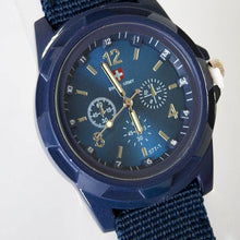 Canvas Military Quartz Watch