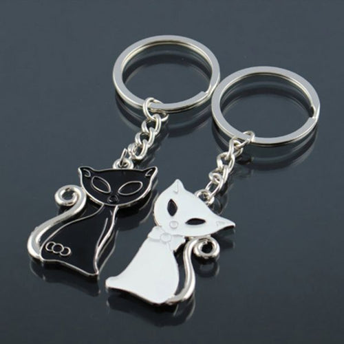 Cat Lovers Key Ring