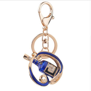 Wine Bottle Key Ring